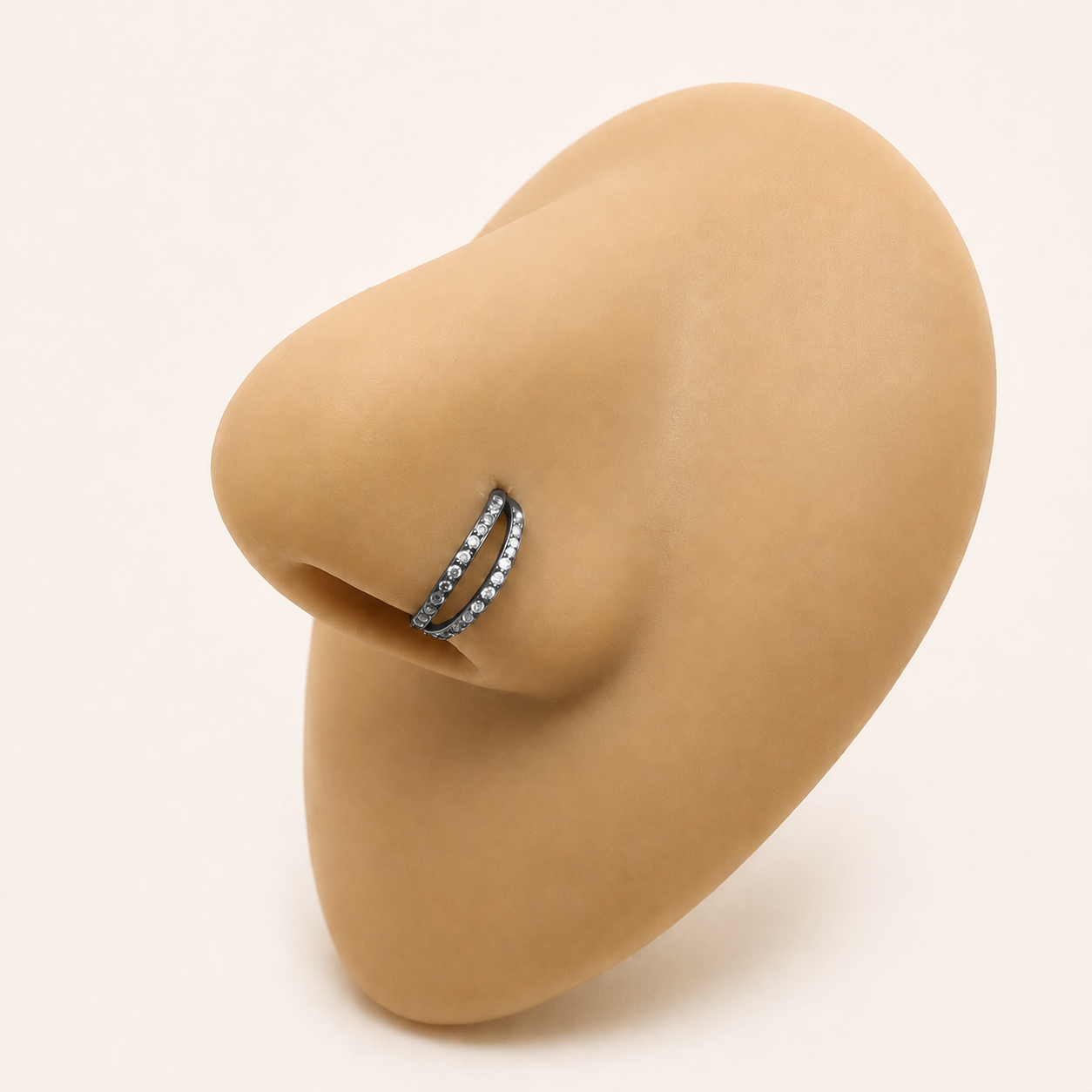 Double zircon hoop