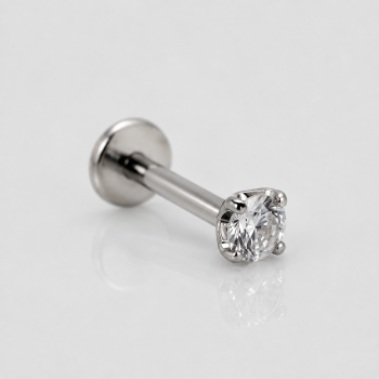 Simple 3mm zircon flat back