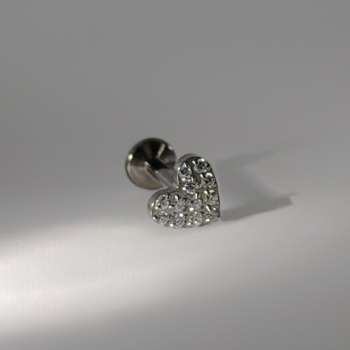 Love heart flat back