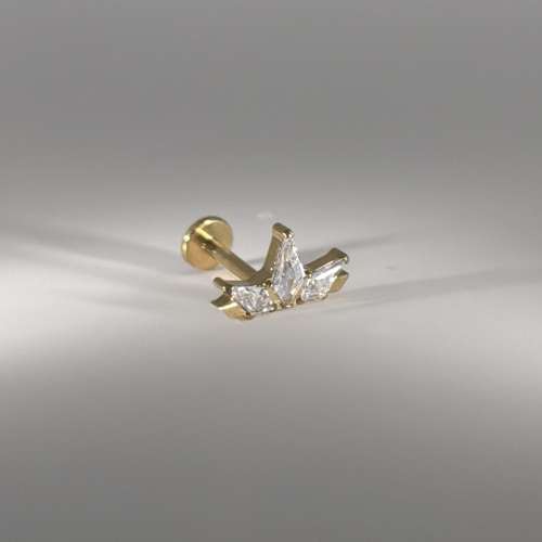Crown flat back