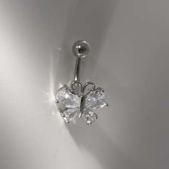 Authentic belly piercing