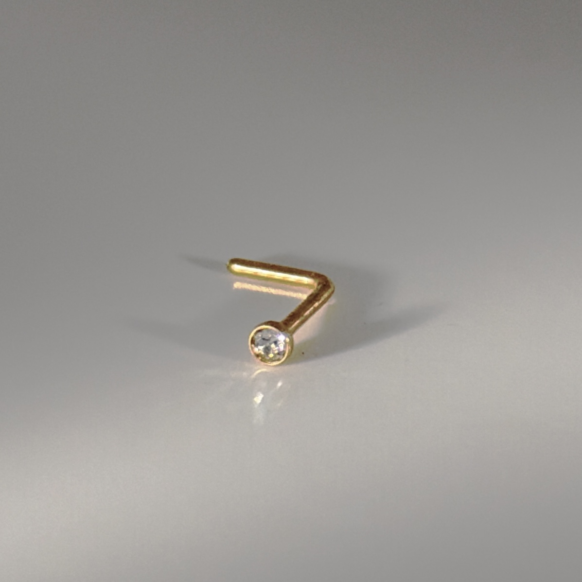 Simple zircon L shape
