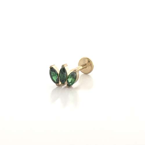 Green three leaf