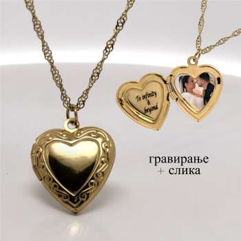 Antique heart locket