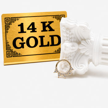 14k gold star
