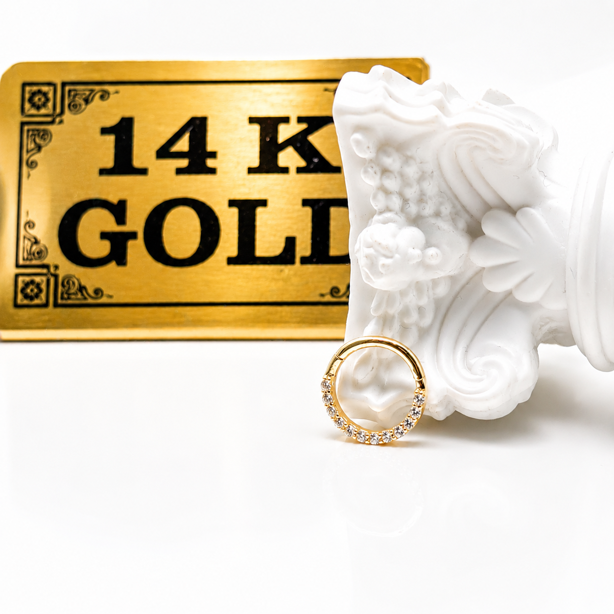 14k gold sparkle