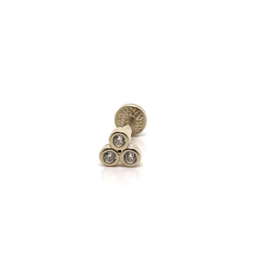 14k gold flatback
