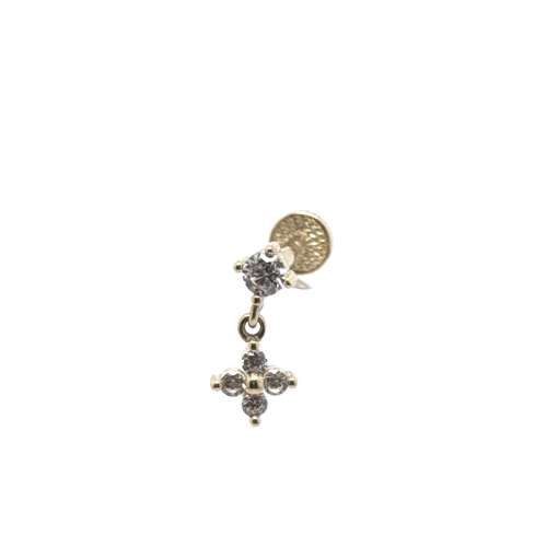 14k gold flatback