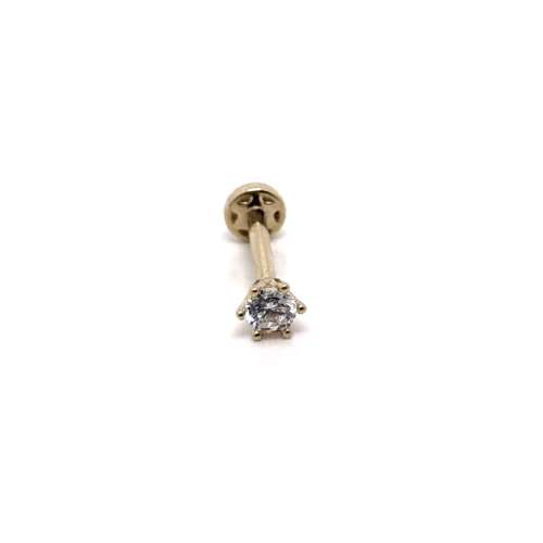 14k gold flatback