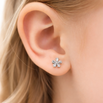 Flower flat back