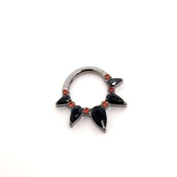 Red black daith