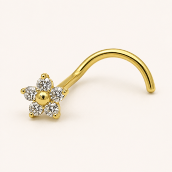 Flower in gold