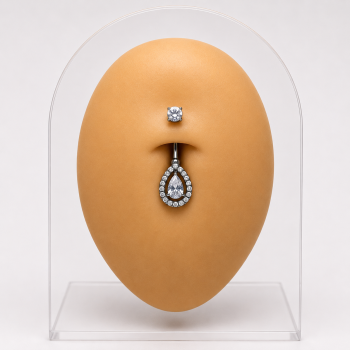 Teardrop piercing