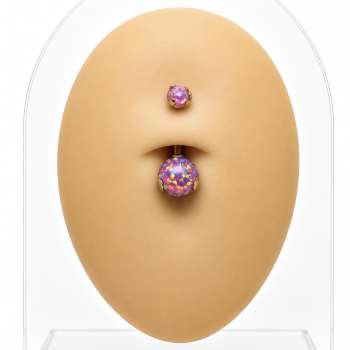 Pink stone belly