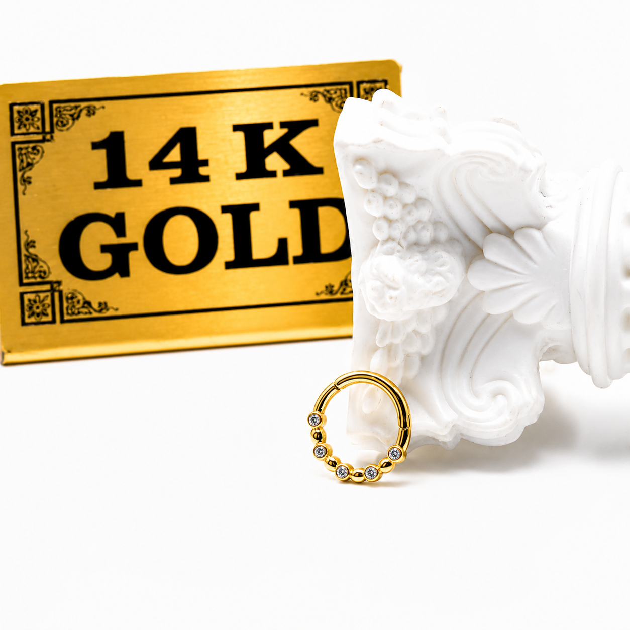 14k gold daith