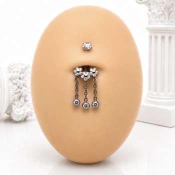 Luxe flower belly