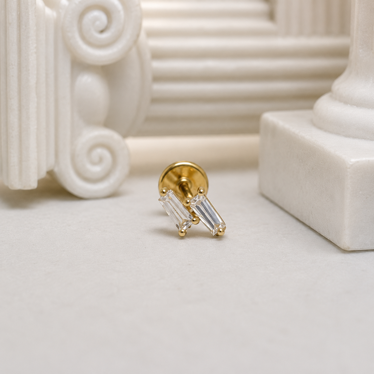 Golden stones
