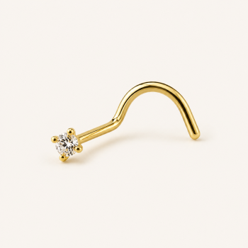 Classic mini zircon in gold
