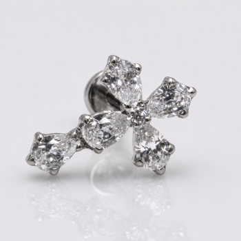Cross flat back