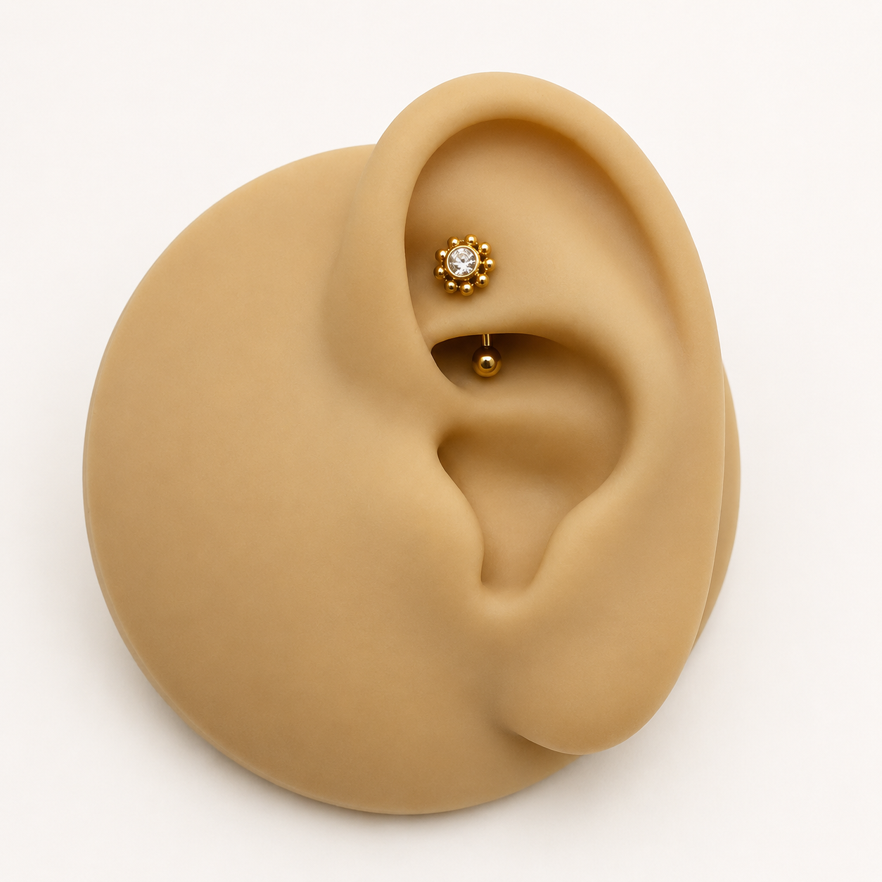 Flower in gold