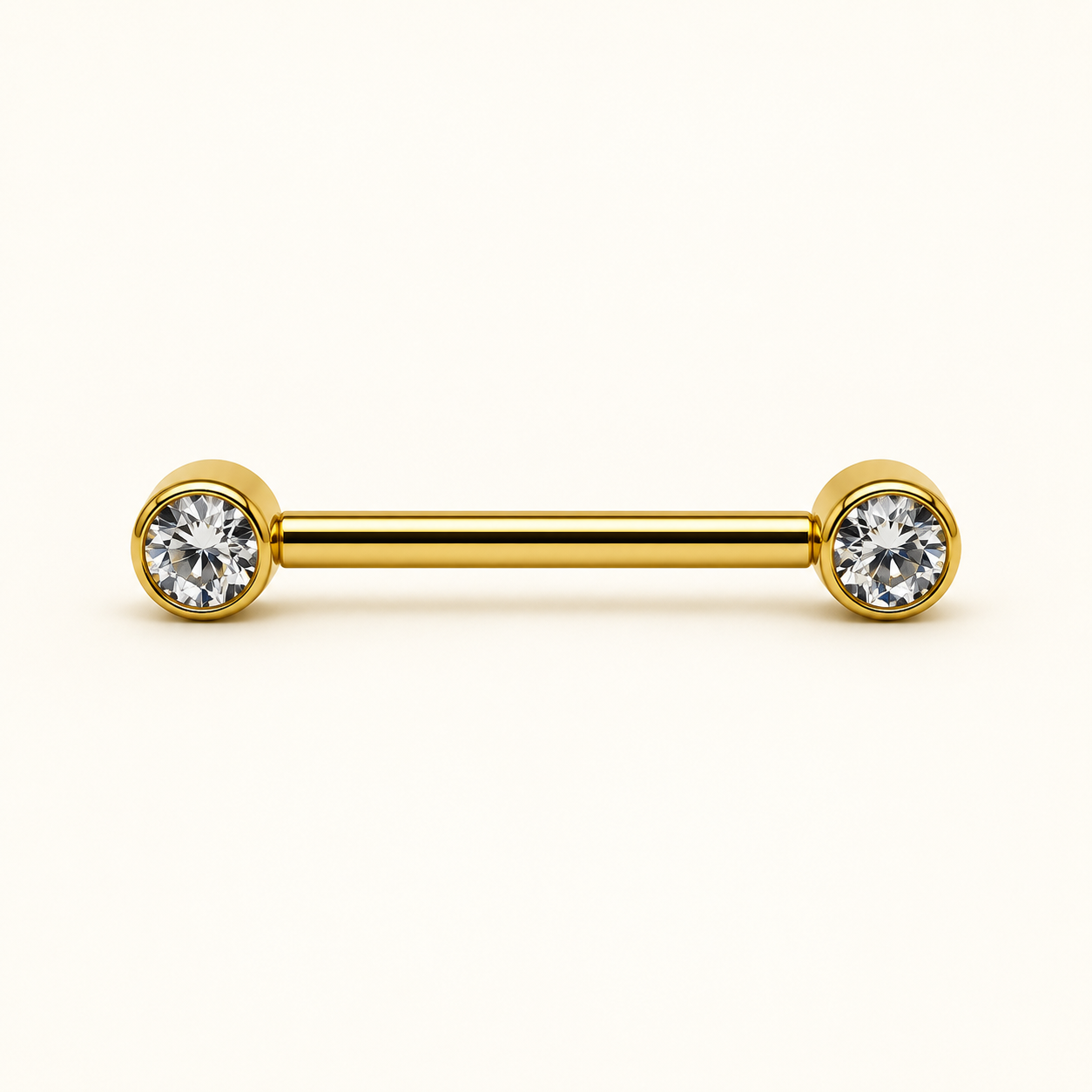 Classic circon in gold