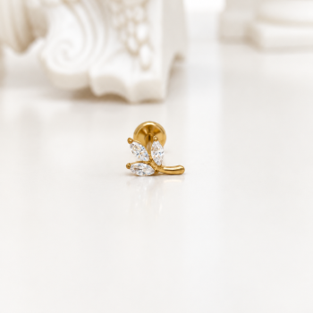 Elegant bloom in gold